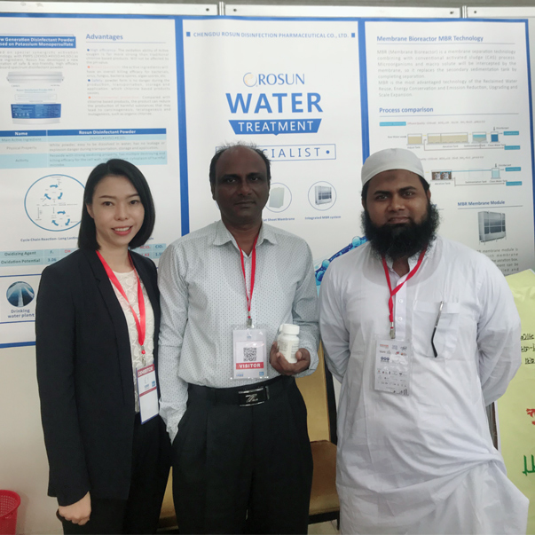 Rosun asistió a la Feria de electricidad y tratamiento del agua de Bangladesh 2018