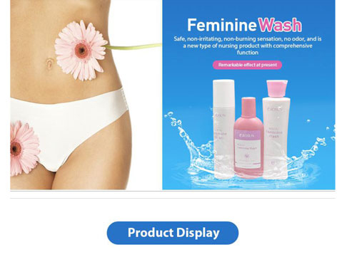 Introducción de productos de lavado para mujeres